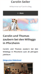 Mobile Screenshot of carolin-seiler.de